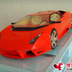 Illustration for article titled Cigarette Box Lamborghini Reventon Smokes The Matchstick F1 Car
